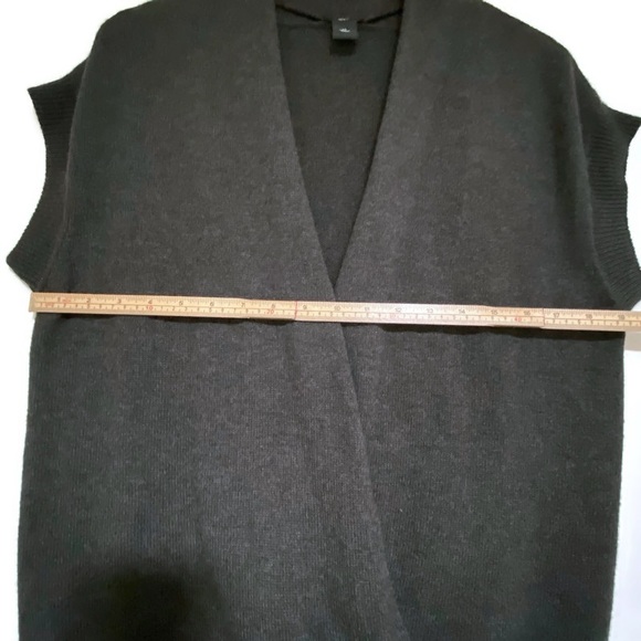 ANN TAYLOR LOFT SHAWL COLLAR SWEATER - Picture 6 of 8